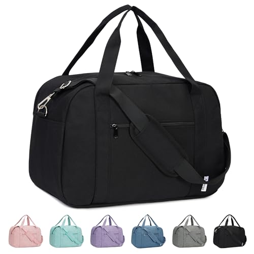 18" Carry on Bag with Laptop Compartment 14 Inch Travel Duffel Bag for Spirit Airlines Personal Item Bag Overnight Weekender Bag with Wet Pocket for Women and Men