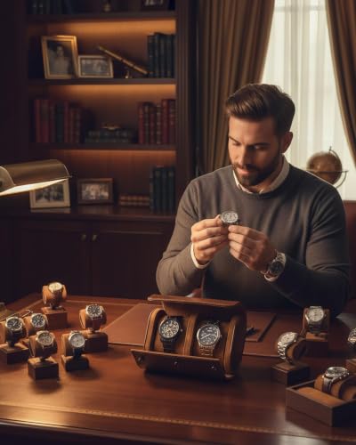 2 Watch Travel Case