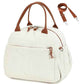 Lunch Bag for Women Cute Corduroy Lunch Tote Bags with Shoulder Strap Reusable Insulated Lunch Box Large Capacity Reusable Insulated Cooler for Work Picnic or Travel