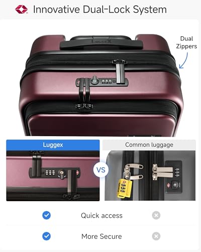 Carry On Front Pocket Expandable Suitcase