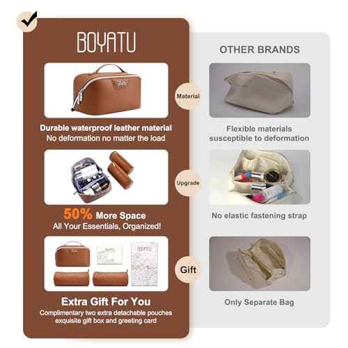 Travel Makeup Bag Cosmetic Bags for Women