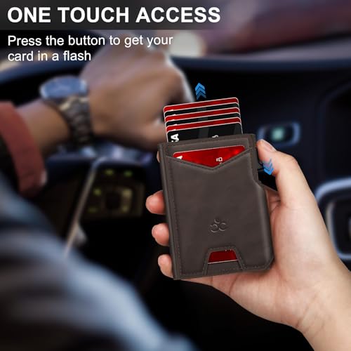 Wallet for Men Wallet with Slim Pop Up Card Holder 9