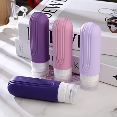 Travel Bottles for Toiletries (4 Count)