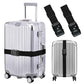 2 Pack Luggage Straps for Suitcases with TSA Lock