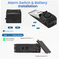 Door Stop Alarm for Home & Travel Safety