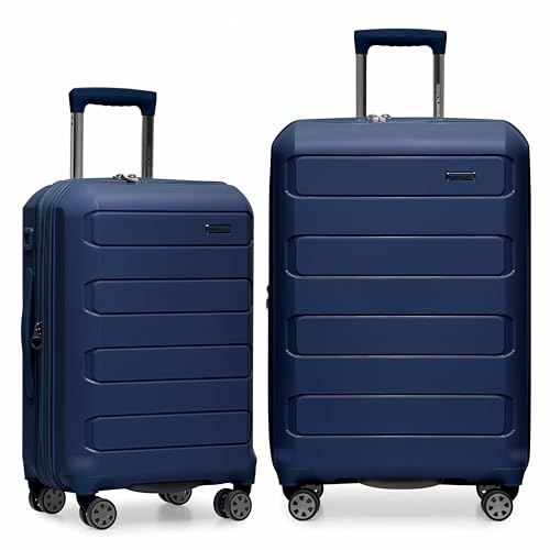 Pagosa Hardshell Expandable Luggage with Spinner Wheels (2 Piece)