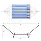 2 Person Double Hammock with Stand