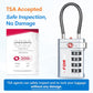 Open Alert TSA Approved Luggage Locks (2 Count)