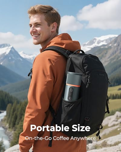 Portable Espresso Maker 20 Bar Self‑Heating & Auto