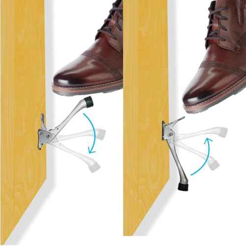 One Touch Kickdown Door Stopper