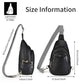 Crossbody Bags for Women Anti Theft Vegan Leather Sling Bag RFID Blocking Chest Bag for Travel
