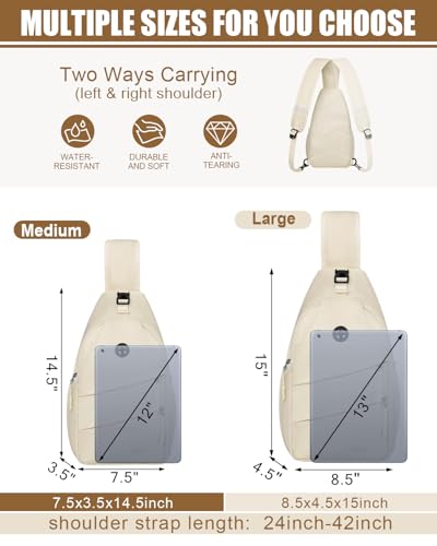 Crossbody Bags for Women Men Trendy Sling Bag Backpack Chest Bag