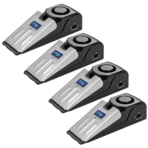 Door Stop Alarm with 120dB Siren (4 Count)