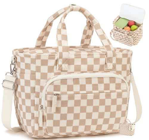Insulated Lunch Bag for Women Men