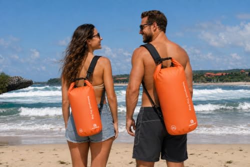 Waterproof Dry Bag with Double Zip (3 Count)