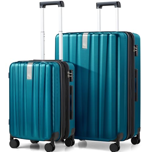 Expandable Hard Shell Luggage Sets (2 Count)