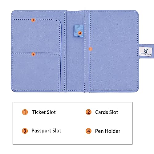 Premium Leather Passport Holder Covers Case