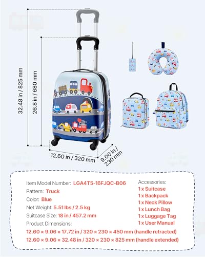 Kids Luggage Set (5 Count)