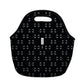 LunchTote Zippered Bag Insulated Neoprene Caddy (Mystical Meows / Large 4.5 Quart Lunch Tote)