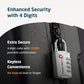 Luggage Locks TSA Approved (5 Count)