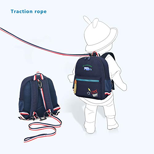 Cartoon Bus 12 Kindergarten Backpack for Kids Girls and Boys