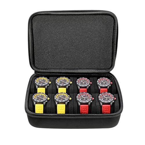 8 Slots Hard Watch Travel Case