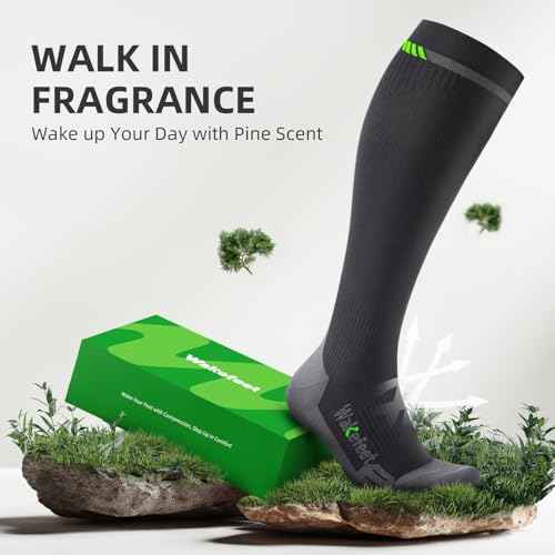 Medical Compression Socks for Men & Women (6 Count)