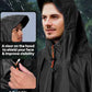 Hooded Rain Poncho for Adult Waterproof Lightweight Raincoat