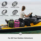 5/10/25/30/40L Waterproof Dry Backpack & Phone Case- Large Floating Dry Bag for Kayaking, Travel, Hiking, Fishing, Camping, Motorcycles & Beach, Heavy-Duty Roll Top Men/Women (Pink)