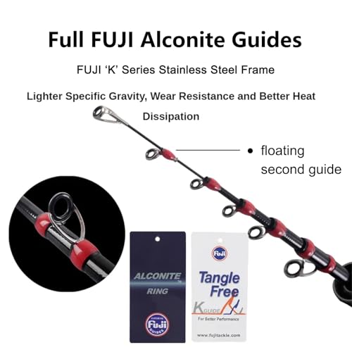 PURELURE Ultralight Telescopic Fishing Rod 5'1''