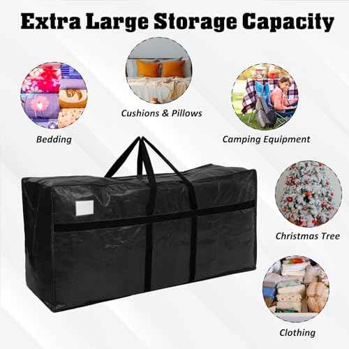 4 Pcs 194 Gallon Extra Large Moving Bags Heavy Duty Storage Bag (4 Count)