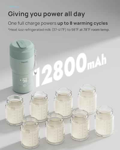 2X Faster Portable Baby Bottle Warmer Pro for Travel