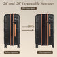 Luggage Sets 3 Piece with Spinner Wheel (3 Count)