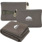 Premium Soft Lightweight Travel Blanket Pillow Airplane