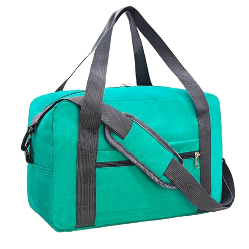 Foldable Carry on Luggage Bag 22x14x9 Personal Item Bag for Airplanes Travel Duffel Bag for Women and Men