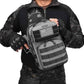Tactical Sling Backpack With Holster Military Crossbody Bag for Men Single Shoulder Back Pack 10L