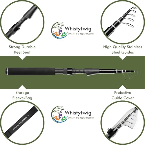 Carbon Fiber Telescopic Fishing Rod 7.2ft