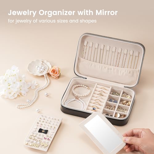Travel Jewelry Case for Women Girls