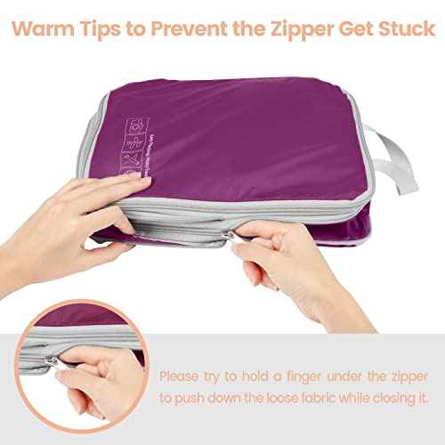 Compression Packing Cubes for Travel (4 Count)
