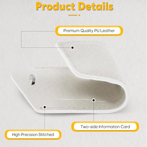 2 Pack Luggage Tags for Suitcases Airplane Travel Essentials (2 Count)
