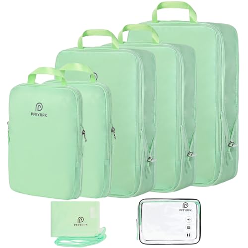 Lightweight Compression Packing Cubes for Suitcases (7 Count)