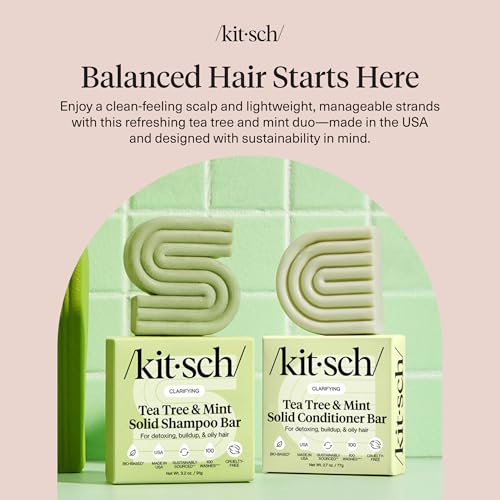 Tea Tree Shampoo and Conditioner Set (5.9 Ounce)