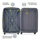 Helium Aero Hardside Expandable Luggage with Spinner Wheels (2 Pieces)