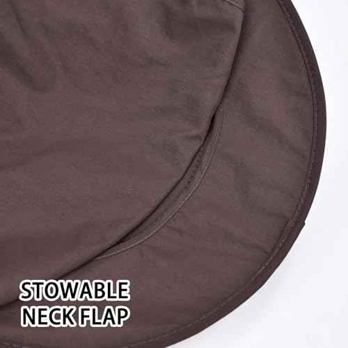 Sun Hats for Men Women with Neck Flap Fishing UPF 50+ UV Protection