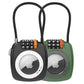 Compatible with Apple AirTag Secure Lock with Wire Cable