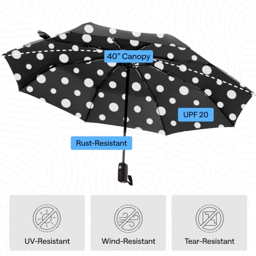 Compact Travel Size Umbrella for Rain