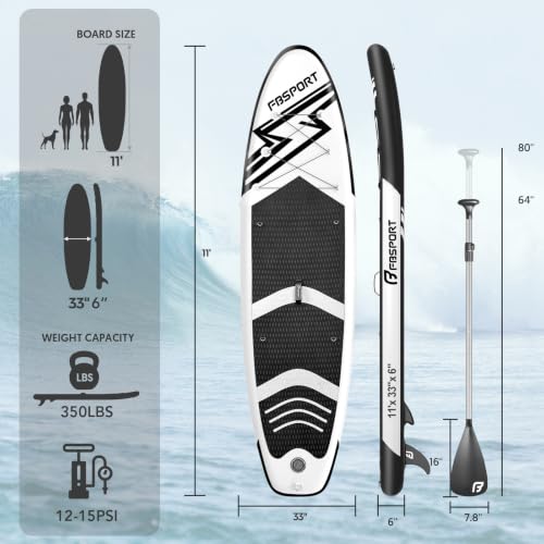 11' Premium Stand Up Paddle Board