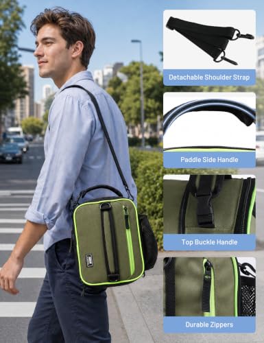 Expandable Small Lunch Box for Men Women Kids to Work School