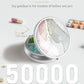 Pill Box 3 Compartment Portable Travel Medicine Box with Mirror
