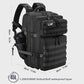 Military Tactical Backpack for Men and Women 45L Army 3 Days Assault Pack Bag Large Rucksack with Shoe Compartment